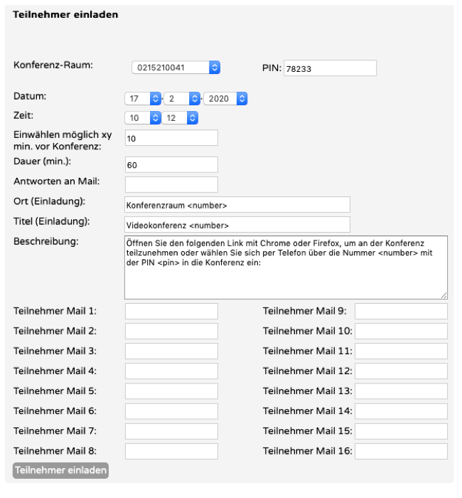 Videokonferenz